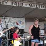 Lil RJ joining us on stage at the Lorain County Fair, opening for Billy Currington.  